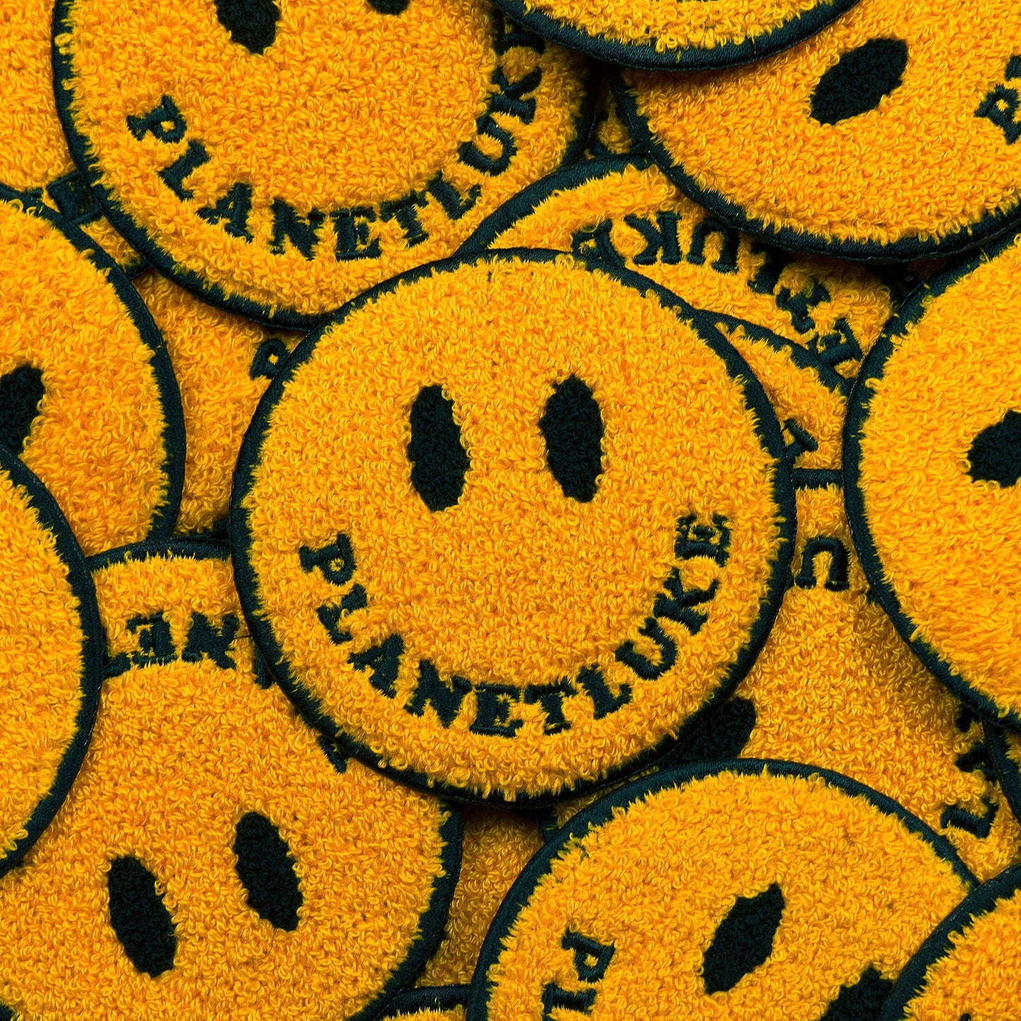 "PLANET LUKE SMILEY" Patch